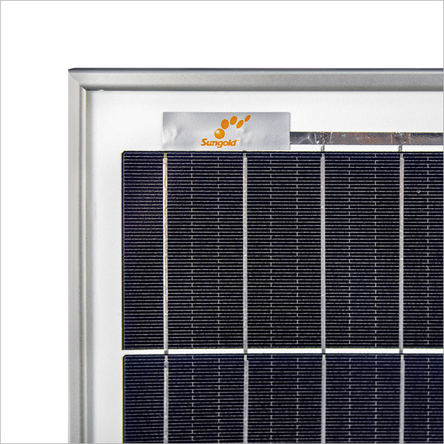 Sungold® SGM-100W Mono crystalline Solar Panel kit